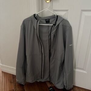 Michael Kors Men's Gray Windbreaker Jacket